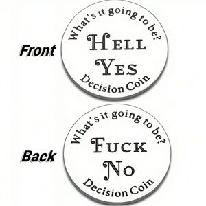 Silver Decision Coin 🪙